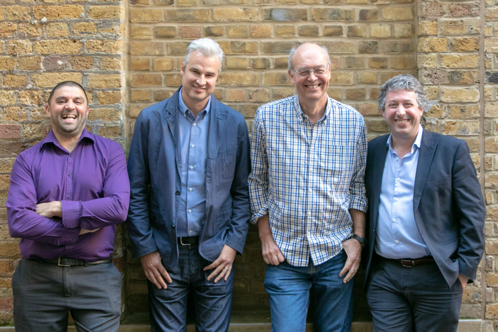 4 of Hassell Inclusion's team enjoying time together