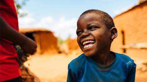 Smiling boy